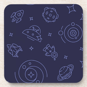 Posavasos Patrón de espacio