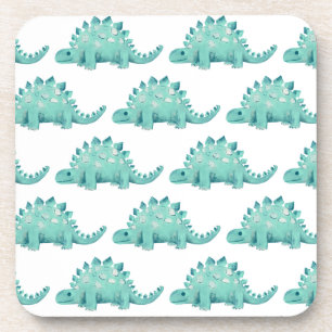 Posavasos Patrón de estegosaurio de dinosaurio