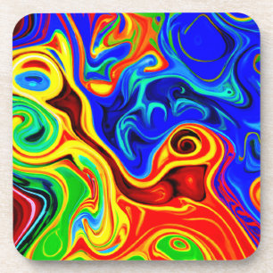 Posavasos Patrón de estilo intenso