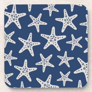 Posavasos Patrón de Estrella de Mar Azul