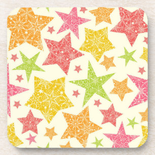 Posavasos Patrón de estrellas