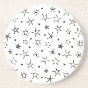 Posavasos Patrón de estrellas