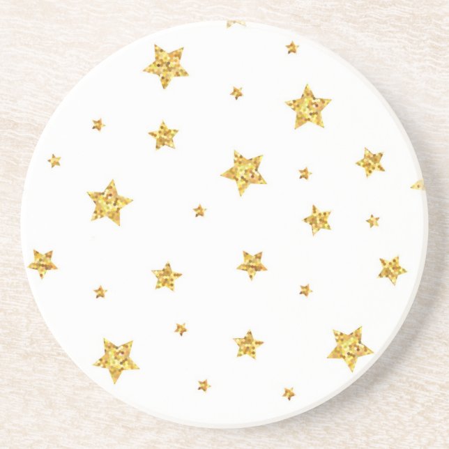 Posavasos Patrón de estrellas (Frente)