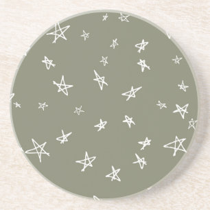 Posavasos Patrón de estrellas