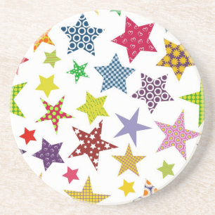 Posavasos Patrón de estrellas
