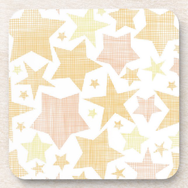 Posavasos patrón de estrellas (Frente)