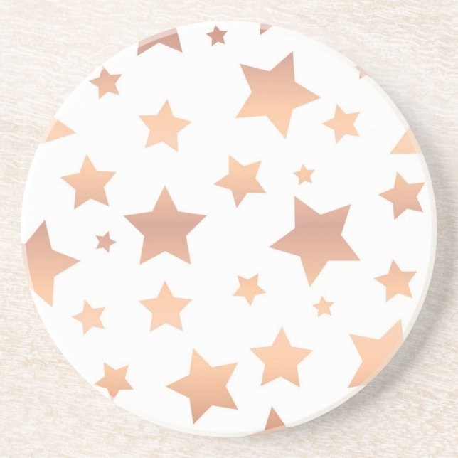 Posavasos Patrón de estrellas (Frente)