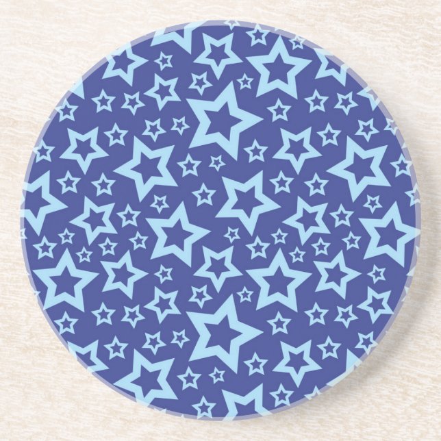 Posavasos Patrón de estrellas (Frente)