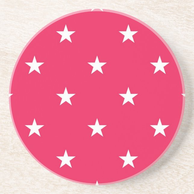 Posavasos Patrón de estrellas (Frente)