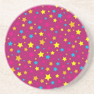 Posavasos Patrón de estrellas