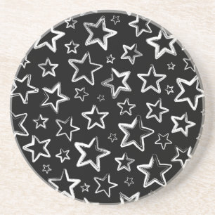 Posavasos Patrón de estrellas