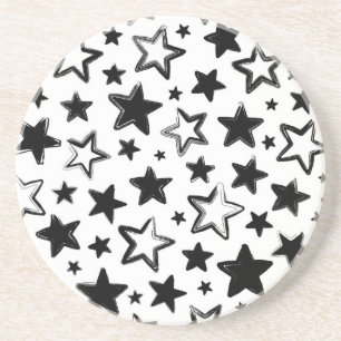 Posavasos Patrón de estrellas