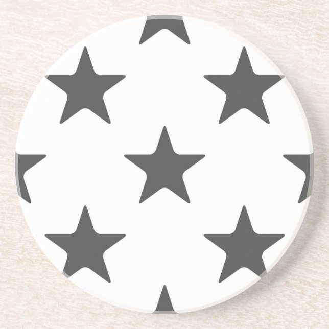Posavasos Patrón de estrellas (Frente)