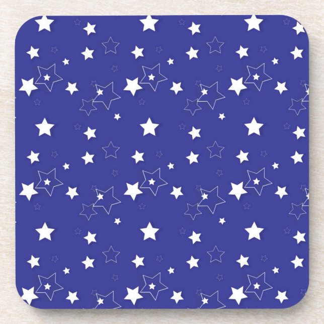Posavasos Patrón de estrellas (Frente)
