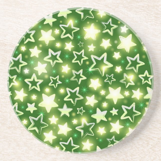 Posavasos Patrón de estrellas (Frente)