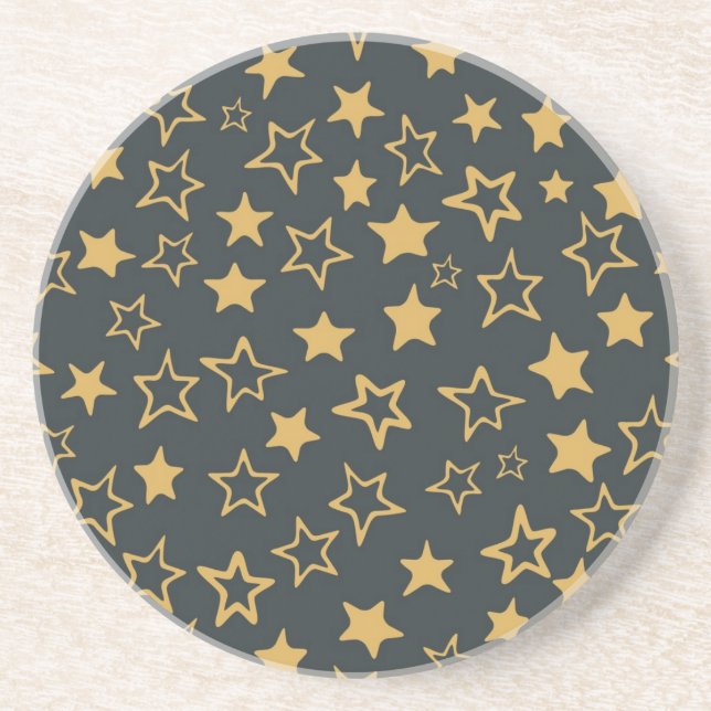 Posavasos Patrón de estrellas (Frente)