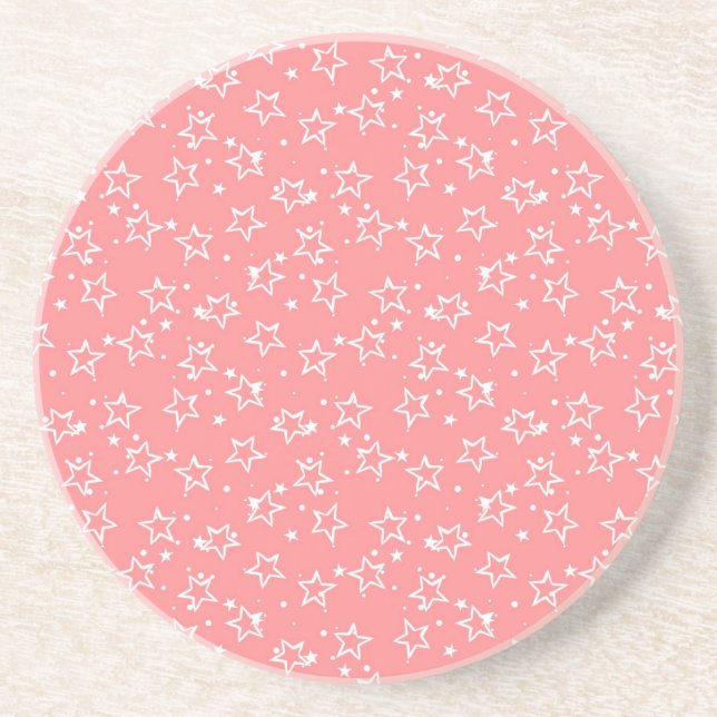 Posavasos Patrón de estrellas (Frente)
