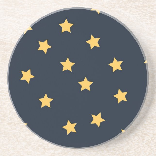 Posavasos Patrón de estrellas (Frente)