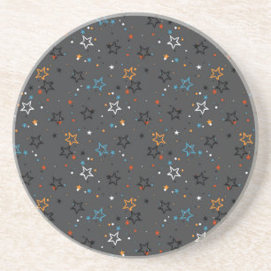 Posavasos Patrón de estrellas