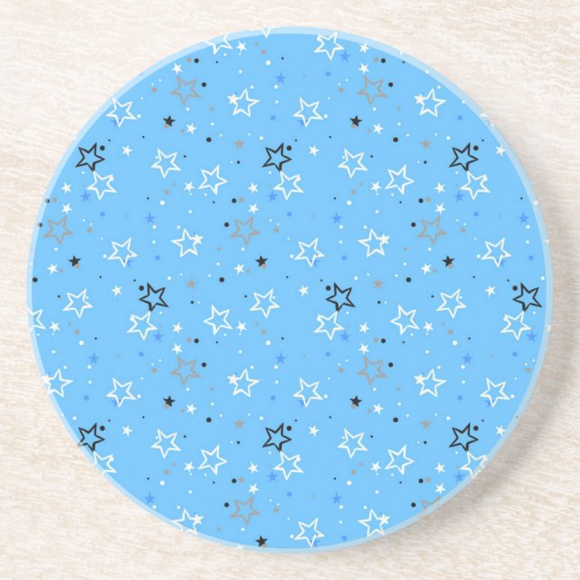 Posavasos Patrón de estrellas (Frente)
