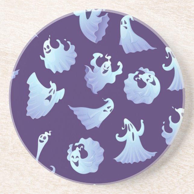 Posavasos Patrón de fantasma (Frente)
