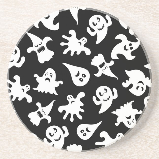 Posavasos Patrón de fantasma (Frente)