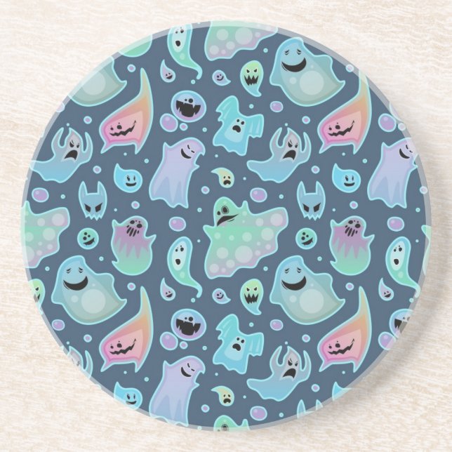 Posavasos Patrón de fantasma (Frente)