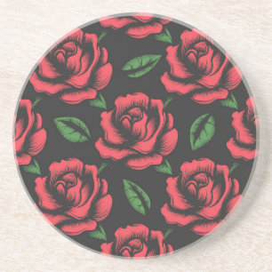 Posavasos Patrón de flor