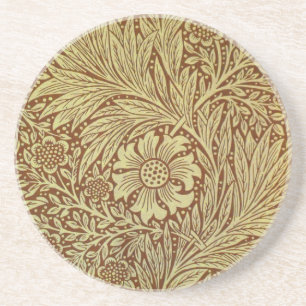 Posavasos Patrón de Flor Antigua Marigold de William Morris