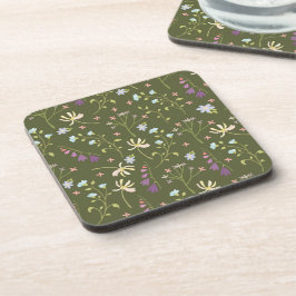 Posavasos Patrón de flor Primavera Plástico duro floral