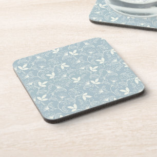 Posavasos Patrón de flor Primavera Plástico duro floral