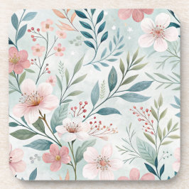 Posavasos Patrón de flores