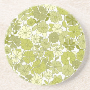 Posavasos Patrón de flores