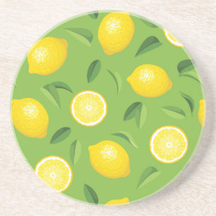 Posavasos Patrón de fondo de lemas