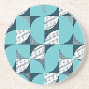 Posavasos Patrón de forma geométrica creativa