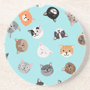 Posavasos Patrón de gato