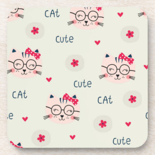 Posavasos Patrón de gato