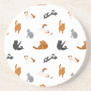 Posavasos Patrón de gato