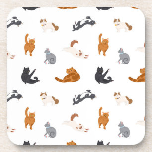 Posavasos Patrón de gato