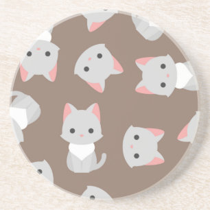 Posavasos Patrón de gato