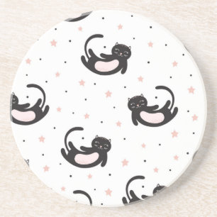Posavasos Patrón de gato