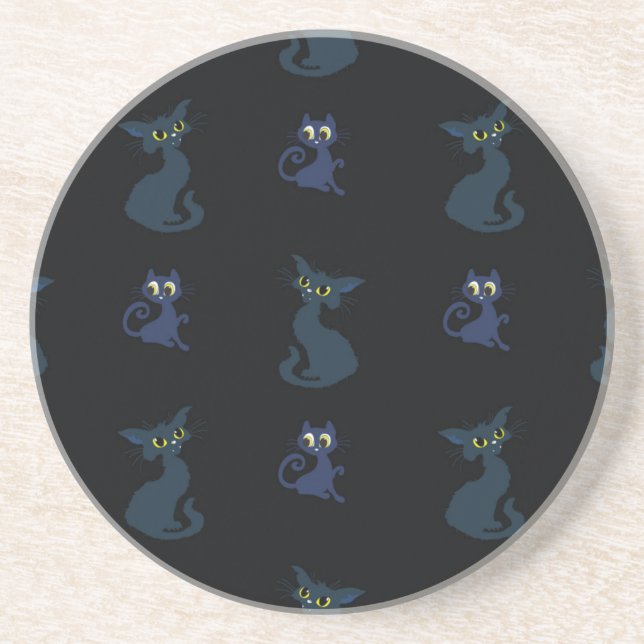 Posavasos Patrón de gato (Frente)