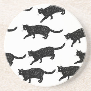 Posavasos Patrón de gato