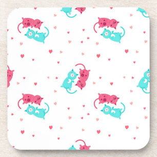 Posavasos Patrón de gato