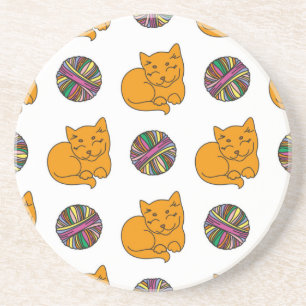 Posavasos Patrón de gato