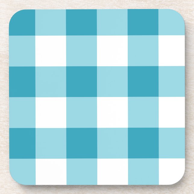 Posavasos Patrón de Gingham (Frente)