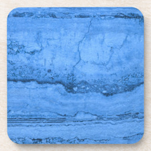 Posavasos Patrón de granito azul, mármol azul, piedra azul