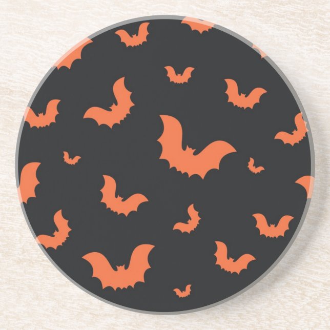 Posavasos Patrón de Halloween (Frente)