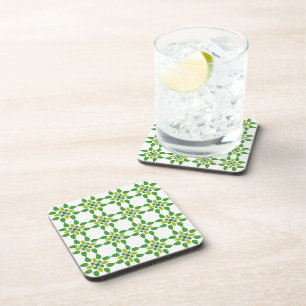 Posavasos Patrón De Hojas, Patrón De Hojas, Hojas Verdes