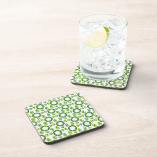 Posavasos Patrón De Hojas, Patrón De Hojas, Hojas Verdes